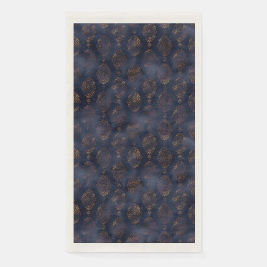 Patina Damaskus-Muster für Kupfer Serviette (Vorderseite)