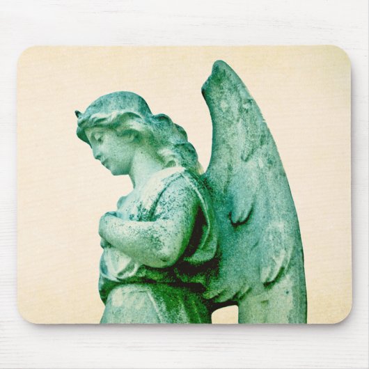 Patina Engel Mousepad (Vorne)