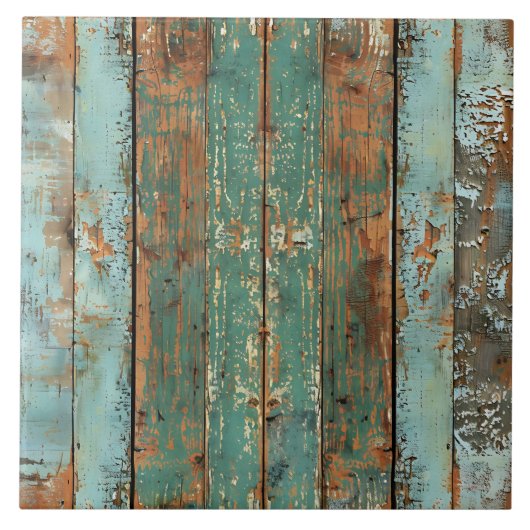 Patina-Holz rustikale abgenutzte Planke Fliese (Vorderseite)