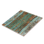 Patina-Holz rustikale abgenutzte Planke Fliese (Seite)