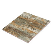 Patina-Holz rustikale abgenutzte Planke Fliese (Seite)