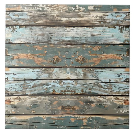 Patina-Holz rustikale abgenutzte Planke Fliese (Vorderseite)