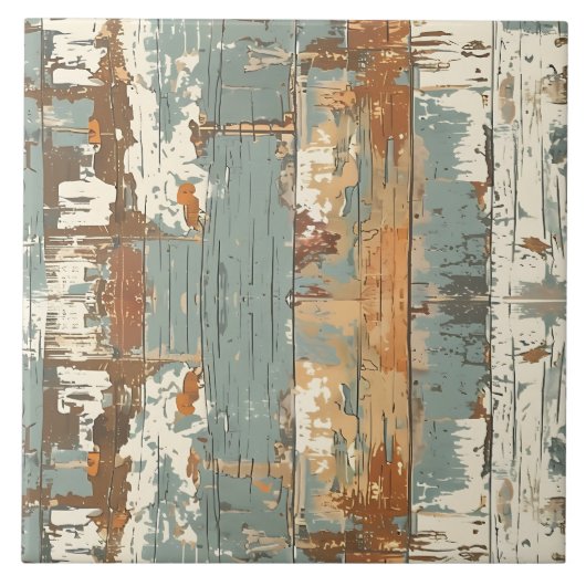 Patina-Holz rustikale verwitterte Planke  Fliese (Vorderseite)