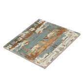 Patina-Holz rustikale verwitterte Planke  Fliese (Seite)