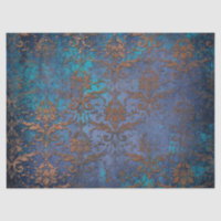 Patina Scroll Blume für Lila Dekoupage