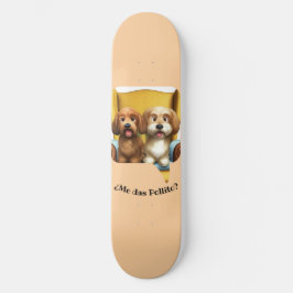Patineta "Amigas peluditas" Skateboard