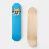 patineta con krankño de gato cool skateboard (Vorderseite)