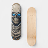 Patineta Encapuchado Monstruo Esqueleto Skateboard (Vorderseite)
