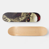 Patineta Horroroso Esquelético Fantasma Skateboard (Horizontal)