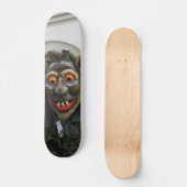 Patineta Máscara De Monstruo Siniestro Skateboard (Vorderseite)
