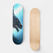 Patineta Perfil De Monstruo Mítico Skateboard (Vorderseite)