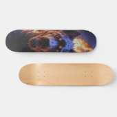 Patineta Perro Negro Infernal Skateboard (Horizontal)