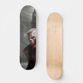 Patineta Siniestro Zombi En La Noche Skateboard (Vorderseite)
