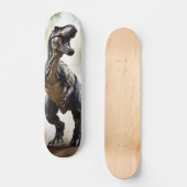 Patineta Tiranosaurio Rex Agresivo Depredador Skateboard (Vorderseite)