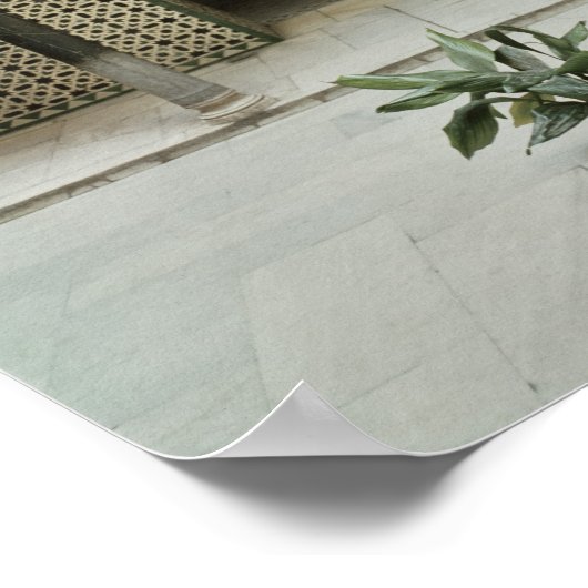 Patio de las Munecas, 12.-14. Jahrhundert Poster (Ecke)