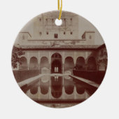 Patio de Los Arrayanes, Alhambra, c.1875-80 (Sepia Keramikornament (Vorne)