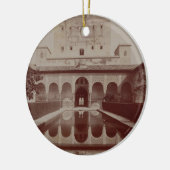 Patio de Los Arrayanes, Alhambra, c.1875-80 (Sepia Keramikornament (Links)