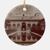 Patio de Los Arrayanes, Alhambra, c.1875-80 (Sepia Keramikornament (Hinten)