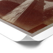 Patio de los Arrayanes, Alhambra, c.1875-80 (sepia Poster (Ecke)