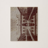 Patio de Los Arrayanes, Alhambra, c.1875-80 (Sepia Puzzle (Vertikal)