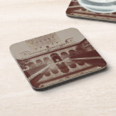 Patio de Los Arrayanes, Alhambra, c.1875-80 (Sepia Untersetzer (Linke Seite)