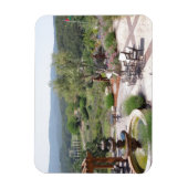 Patio mit Croad-Verkostung, Paso Robles Magnet (Vertikal)