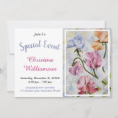 PATIO-PARTY LADEN EIN EINLADUNG (Vorderseite)