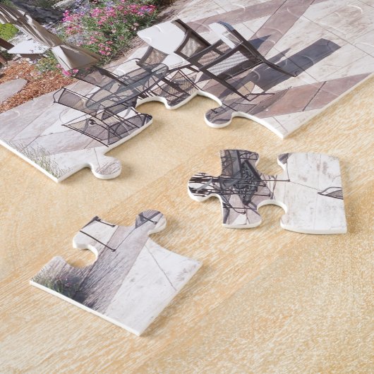 Patio von Croad Probierstube, Paso Robles Puzzle (Seite)