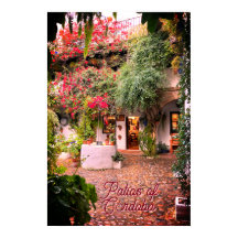 Patios von Córdoba Print, Value Poster Paper (Matt