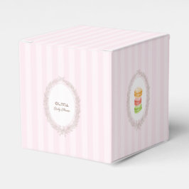 Patisserie Boulangerie Macarons Pink Geschenkschachtel