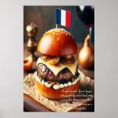 Patisserie Burger 24x36 Poster (Vorne)