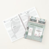 Patisserie Café Grüne Rezeption Notizblock (Innenseite)