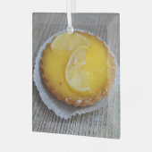 Patisserie de Provence Lemon Ornament Aus Glas (Vorderseite links)