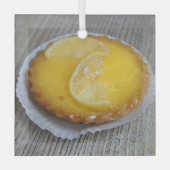 Patisserie de Provence Lemon Ornament Aus Glas (Vorderseite)