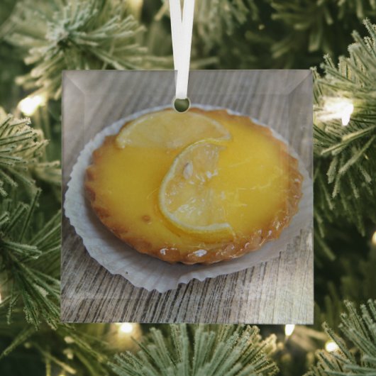 Patisserie de Provence Lemon Ornament Aus Glas (Insitu)