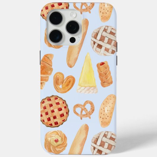 Patisserie Französisches Bäckerei Konditorei Brot Case-Mate iPhone Hülle (Rückseite)