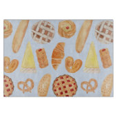 Patisserie Französisches Bäckerei Konditorei Brot  Schneidebrett (Vorderseite)