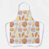 Patisserie Französisches Bäckerei Konditorei Brot  Schürze (Vorderseite)