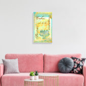 Patisserie Kaffeekuchen Leinwanddruck (Insitu (Wohnzimmer))