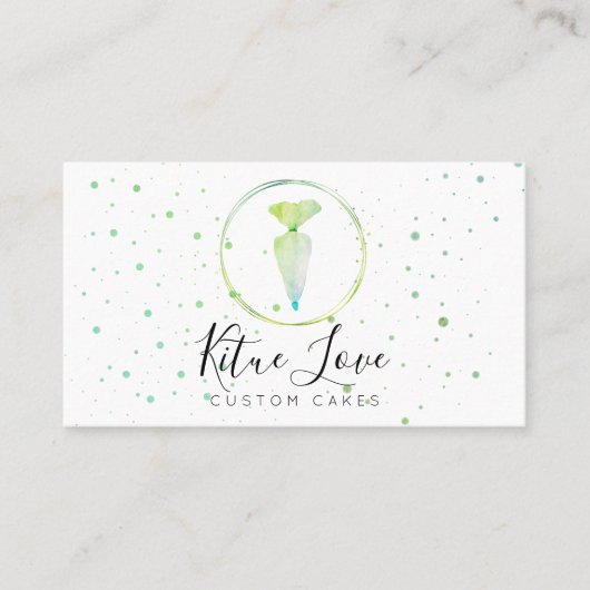 Patisserie-Koch Visitenkarte (Vorderseite)