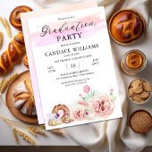 Patisserie Kulinarische Graduiertenparty Einladung