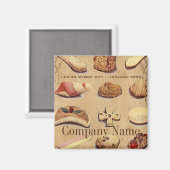 Patisserie Magnet (Vorderseite/Rückseite)