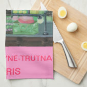 PATISSERIE PARIS GESCHIRRTUCH (Viertel Falte)