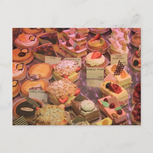 Patisserie Postkarte (Vorderseite)