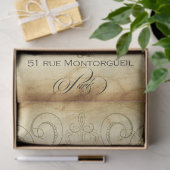 Pâtisseries de Paris Gâteau de Fraise Decoupage Seidenpapier (Geschenk)