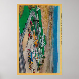 Patmars Motel und moderne Antrieb-Setzen ein Poster