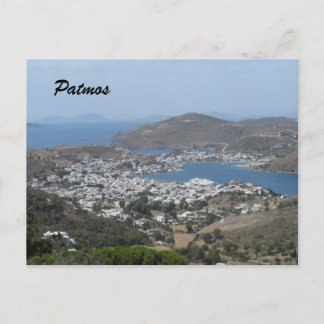 Patmos, Griechenland Postkarte