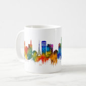 Patna Bihar Skyline Kaffeetasse (Vorderseite Links)