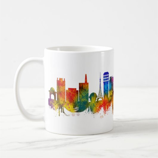 Patna Bihar Skyline Kaffeetasse (Links)