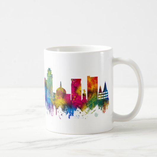 Patna Bihar Skyline Kaffeetasse (Rechts)